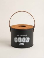 جادستمالی فلزی با درب چوبی