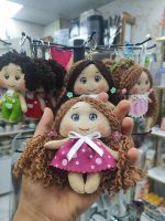 آویز و دسته کلید دختر فانتزی نمدی - تصویر 7