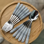 قاشق و چنگال طرح دنی هوم ایکس