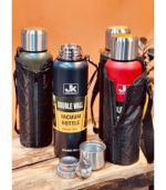 فلاسک استیل دوجداره کاوردار1/5لیتریJK - تصویر 2