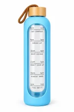 بطری پیرکس 1L دورسیلیکونی - تصویر 5