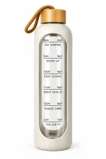 بطری پیرکس 1L دورسیلیکونی - تصویر 4